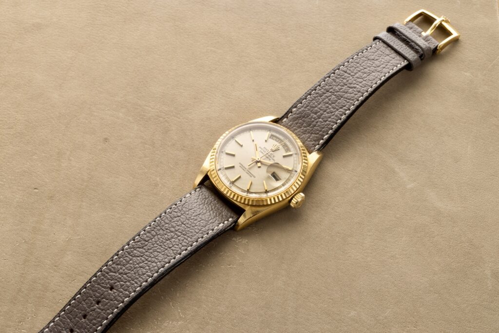 Rolex Daydate 1803 in 18k yellow gold with Champagne dial - immagine 4