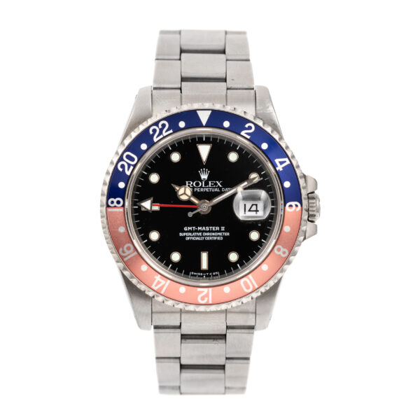 Rolex GMT Master 16700 "Pepsi" faded insert with original guarantee