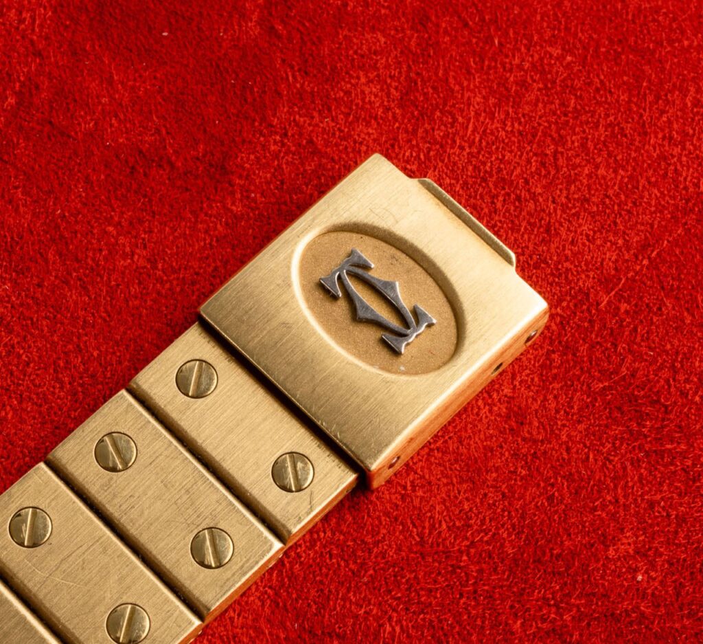 Cartier Santos Carrè "Wall Street" in 18k yellow gold automatic movment - immagine 3