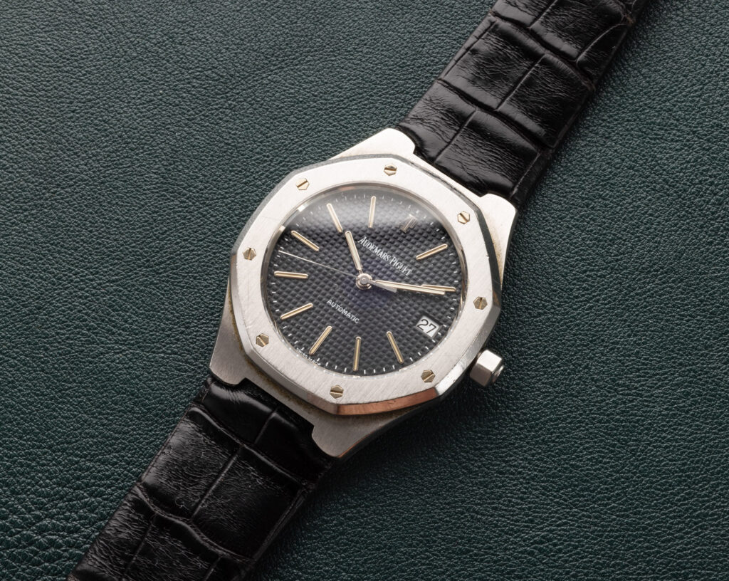 Audemars Piguet Royal Oak 14800 ST, Blue Boutique dial in Stainless steel with strap - immagine 2