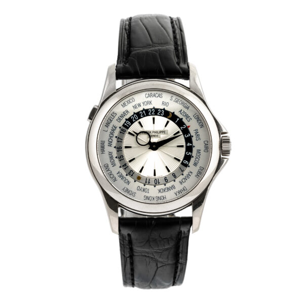 Patek Philippe Worldtime 5130G in 18k white gold
